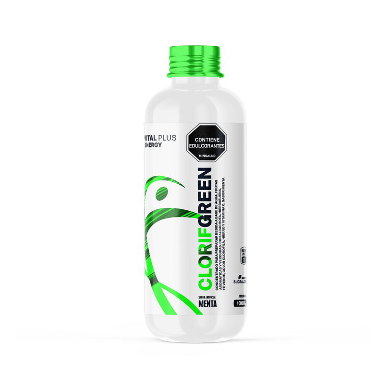 Clorifgreen | Con Alcachofa, Hierbabuena, Té Verde, Hierro y Vitamina C