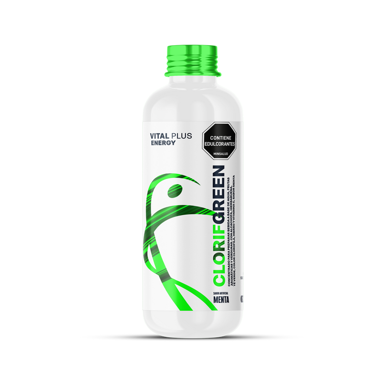 Clorifgreen | Con Alcachofa, Hierbabuena, Té Verde, Hierro y Vitamina C