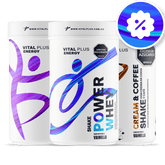Promoción Energía Total | Power Whey | Cream & Coffee Shake | Fos Shake