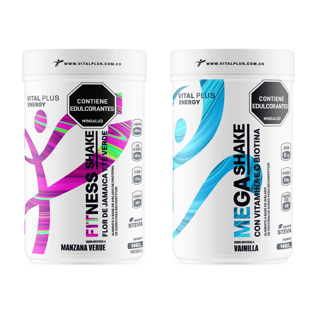 Kit Mega Shake + Fitness Shake