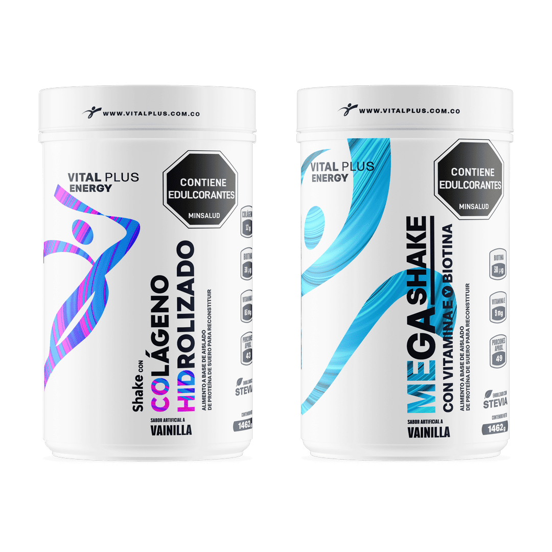 Kit Mega Shake + Shake Con Colágeno Hidrolizado