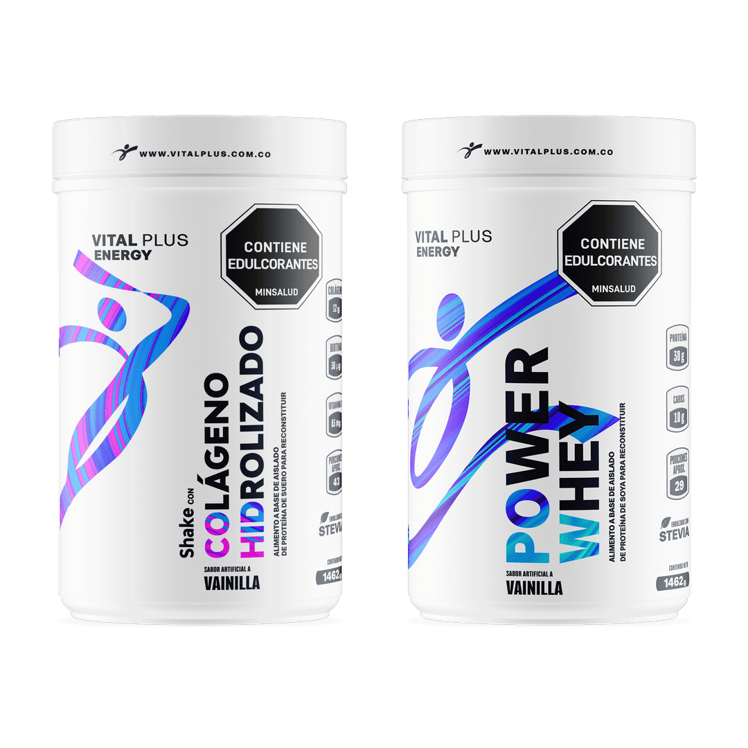 Kit Power Whey + Shake Con Colágeno Hidrolizado