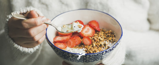 Desayuno saludable con proteína