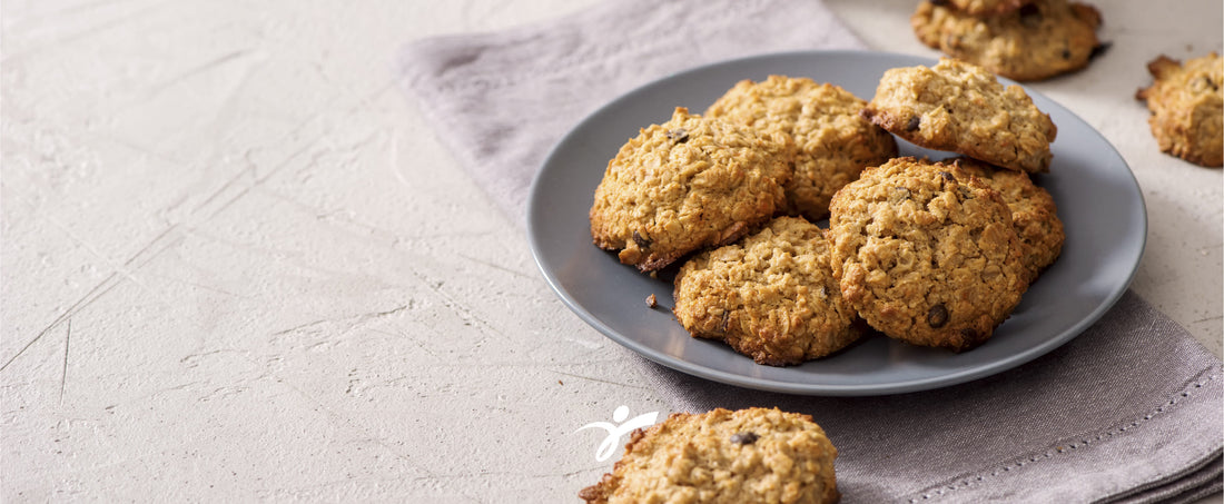 Galletas hechas de proteína