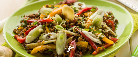 Ensalada de Lentejas con Proteína