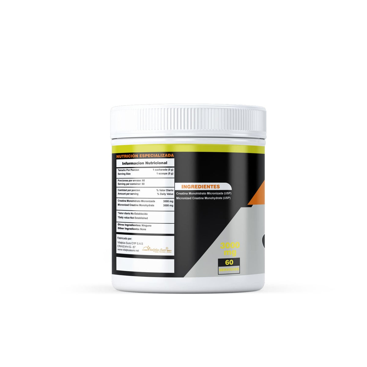 Creatina | Monohidrato | 300 g | 100 Pura
