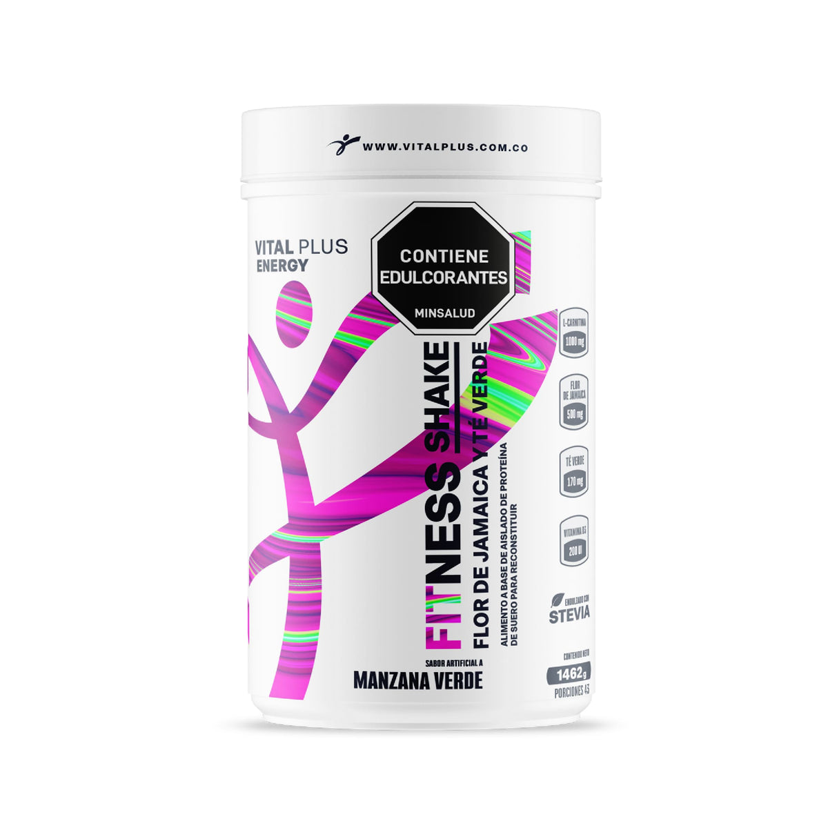 Fitness Shake | Malteada con Protena | L-Carnitina | T verde | Calci Vital Plus Energy Fitness Shake | Malteada con Protena | L-Carnitina | T verde | Calci Vital Plus Energy