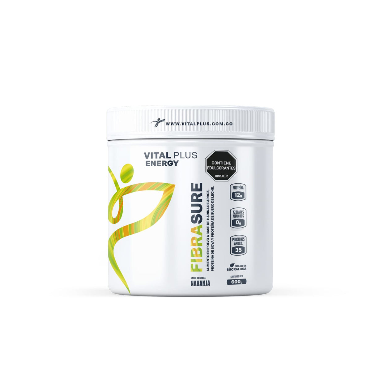 Fibra Sure | con Linaza | Fibra de Manzana | Papaya | Piña | Té Verde | Probióticos