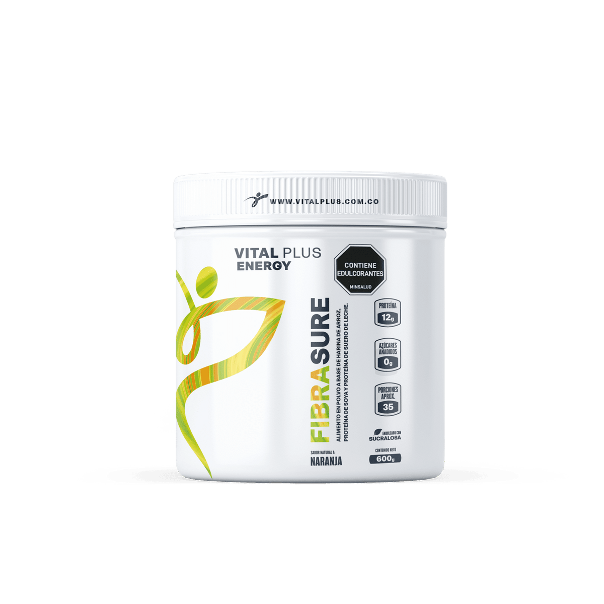 Fibra Sure | con Linaza | Fibra de Manzana | Papaya | Piña | Té Verde | Probióticos