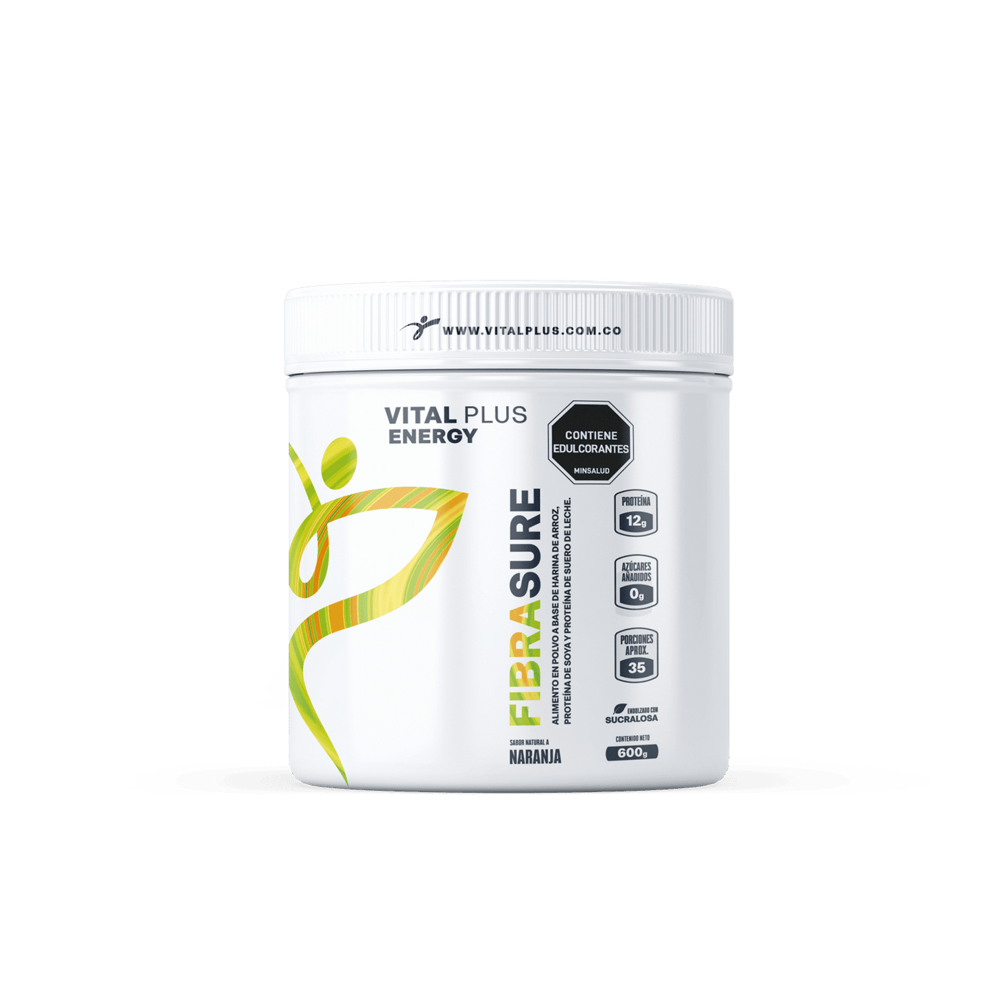 Fibra Sure | con Linaza | Fibra de Manzana | Papaya | Piña | Té Verde | Probióticos