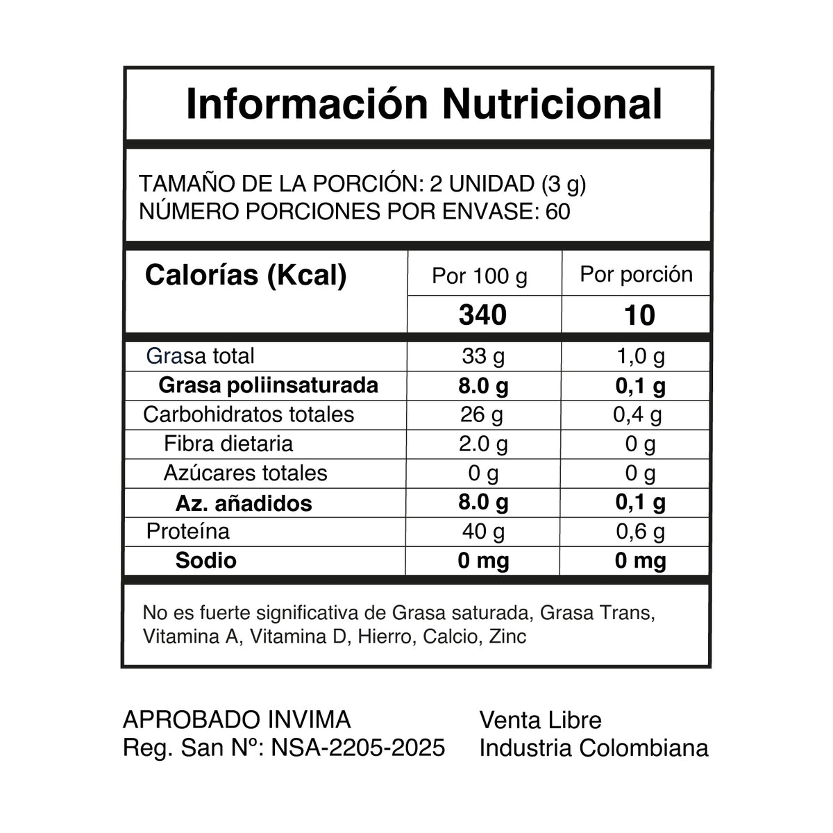 Omega 3 en Cápsulas Vital Plus Energy