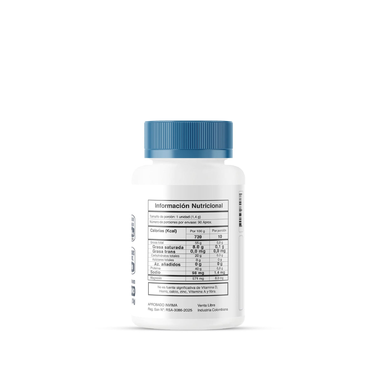 Citrato de Magnesio en Cápsulas Vital Plus Energy