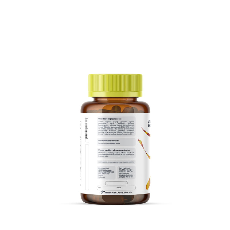 Omega 3 - 6 - 9 en Cápsulas Vital Plus Energy