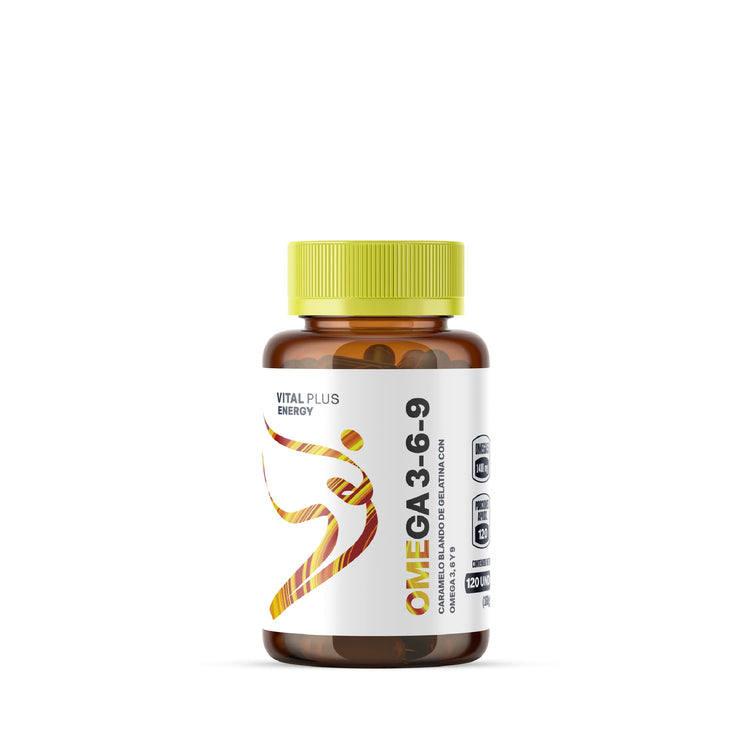 Omega 3 - 6 - 9 en Cápsulas Vital Plus Energy