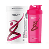 Shaker Termo Mezclador + Shake con Colágeno y Resveratrol | Malteada con Proteína Aislado de Suero Leche | Resveratrol | Omega 3 | Colágeno | Sabor Uva