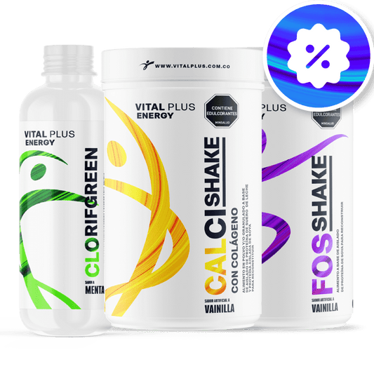 Promoción Sistema Inmunológico | Clorofila Advangreen | Calci Shake | Fos Shake