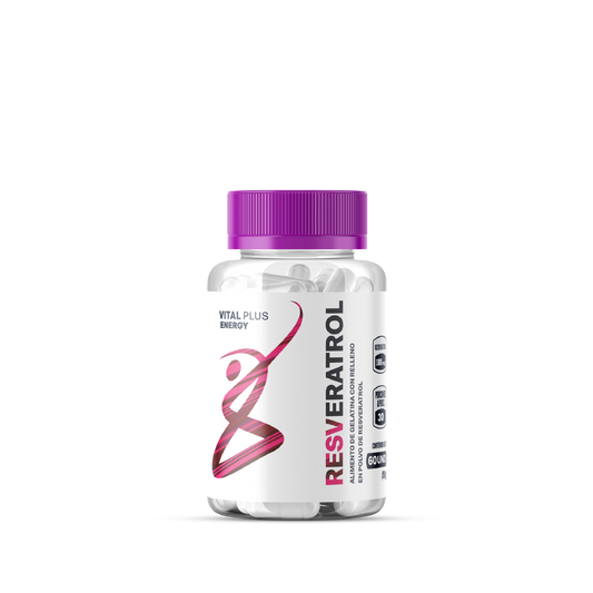 Resveratrol en Cápsulas Vital Plus Energy