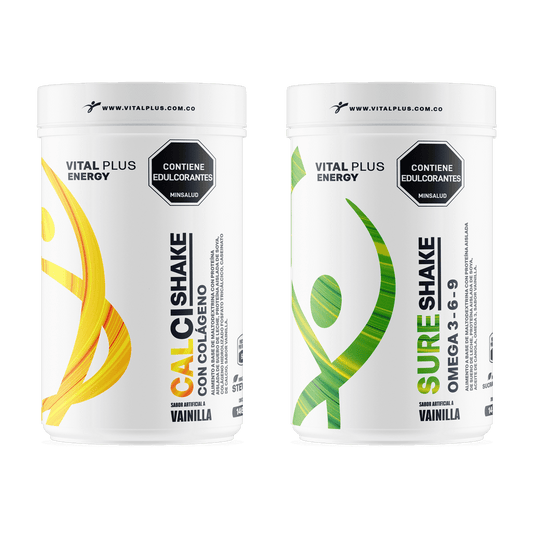 Kit Calci Shake Con Colágeno + Sure Shake