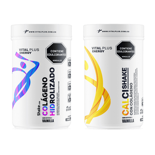 Kit Calci Shake Con Colágeno + Shake Con Colágeno Hidrolizado