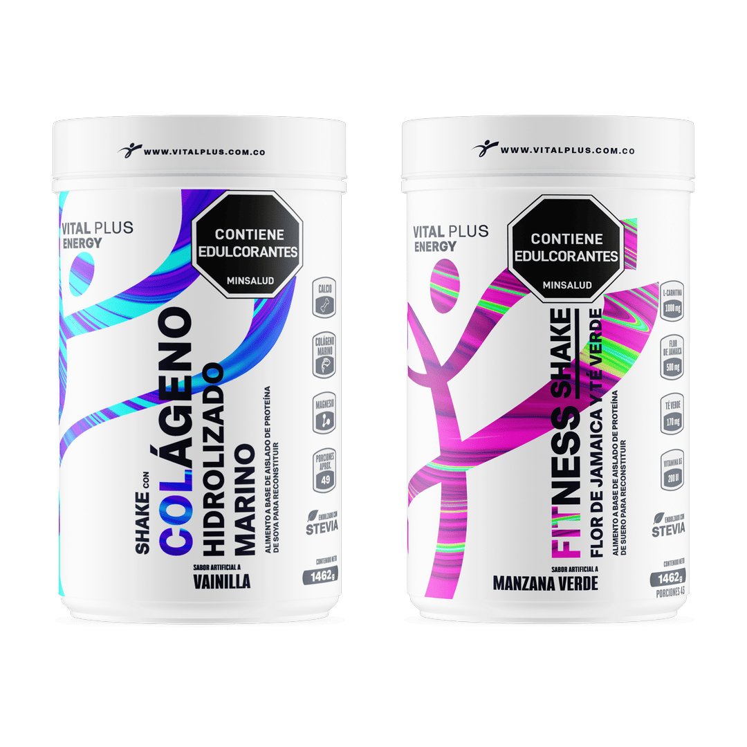 Kit Shake Con Colágeno Hidrolizado Marino + Fitness Shake