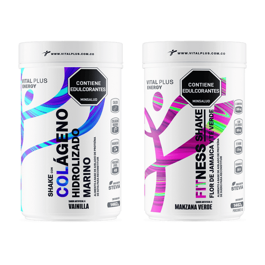 Kit Shake Con Colágeno Hidrolizado Marino + Fitness Shake