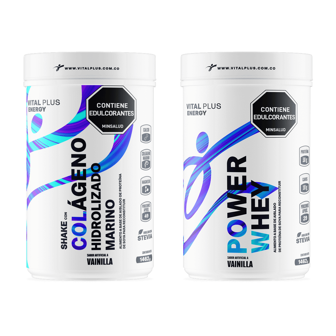 Kit Shake Con Colágeno Hidrolizado Marino + Power Whey