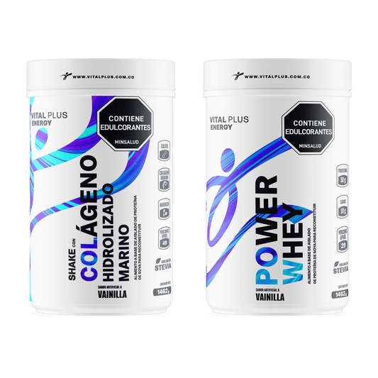 Kit Shake Con Colágeno Hidrolizado Marino + Power Whey