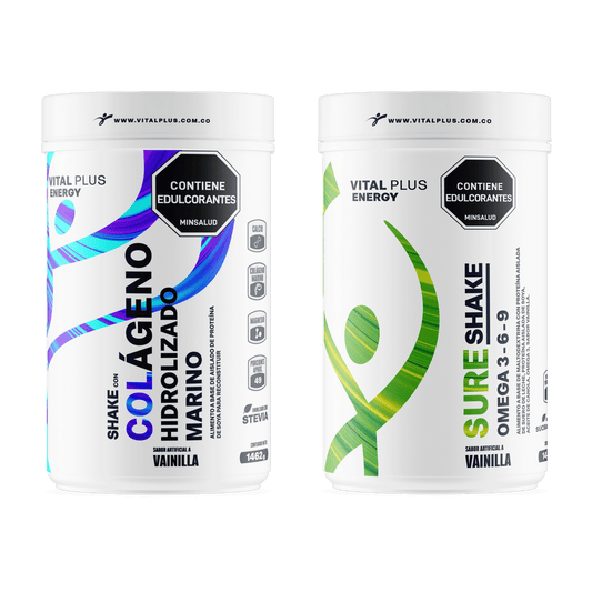 Kit Shake Con Colágeno Hidrolizado Marino + Sure Shake