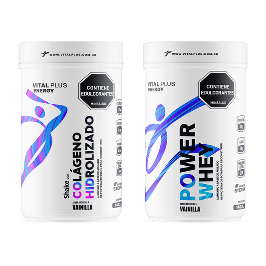 Kit Power Whey + Shake Con Colágeno Hidrolizado